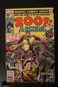 2001, A Space Odyssey 8 1977 High-Grade VF 1st Machine Man Jack The King Kirby
