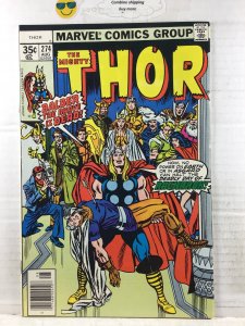 Thor #274 (1978) NM  key 1 st app: Frigga, Hughins and munis, sleipnir, hermod