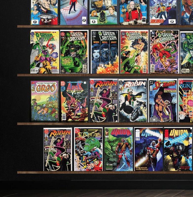 Huge Lot 140+ Comics with Green Lantern, X-Factor, X-Force, Sun Devils & More!