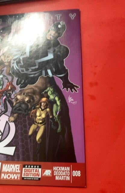 NEW AVENGERS #8 (1st app of the black order) 2013