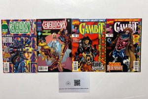 4 Marvel Comics Generation X # 24 27 + Gambit # 1 4 Avengers Defenders 32 JS45