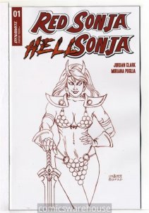 RED SONJA HELL SONJA (2022 DYNAMITE) #1 VARIANT 1:10 CVR V FOC INCV LINS G60015