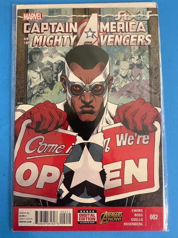 Captain America & the Mighty Avengers #2 (2015) NM / VF +