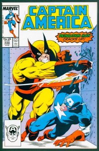 Captain America 330 NM+ 9.6 Marvel 1987