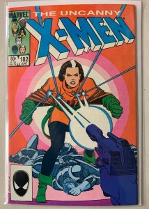 Uncanny X-Men #182 Direct Marvel 1st Series (8.0 VF) (1984)