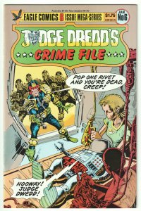 Judge Dredd's Crime File #1, 2, 3, 4, 5, 6 (1985) Complete set!