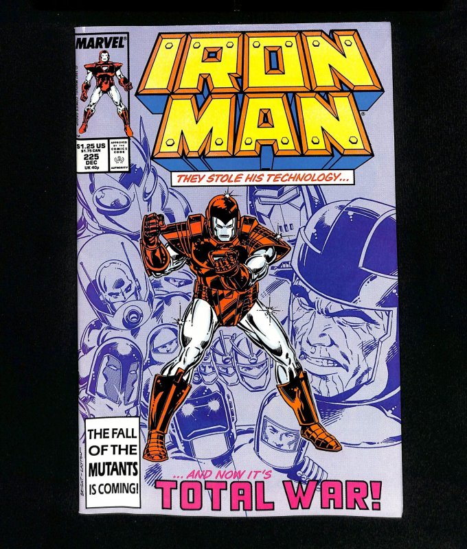 Iron Man #225 1st Appearance Armor Wars!