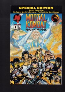 Mortal Kombat Special Edition #1 - PATRICK ROLO COVER ART! (9.0/9.2) 1994
