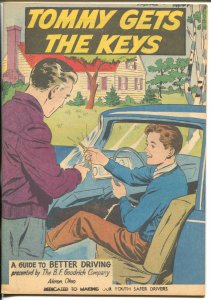 Tommy Gets The Keys 1959-BF Goodrich-safe driving promo comic-VF/NM