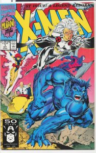 X-Men #1 Storm and Beast Cover (1991) X-Men [Key Issue]