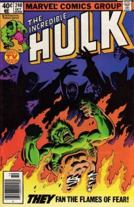 Incredible Hulk, The #240 (Newsstand) FN ; Marvel | Roger Stern