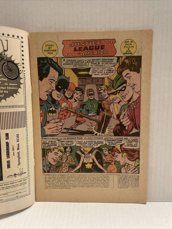 Justice League Of America #65 