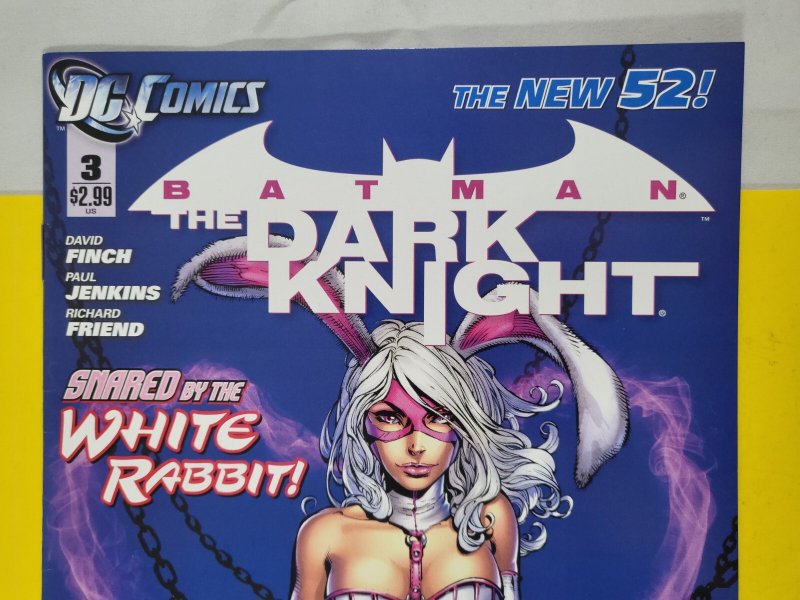 Batman The Dark Knight #3 2012 DC Comics White Rabbit
