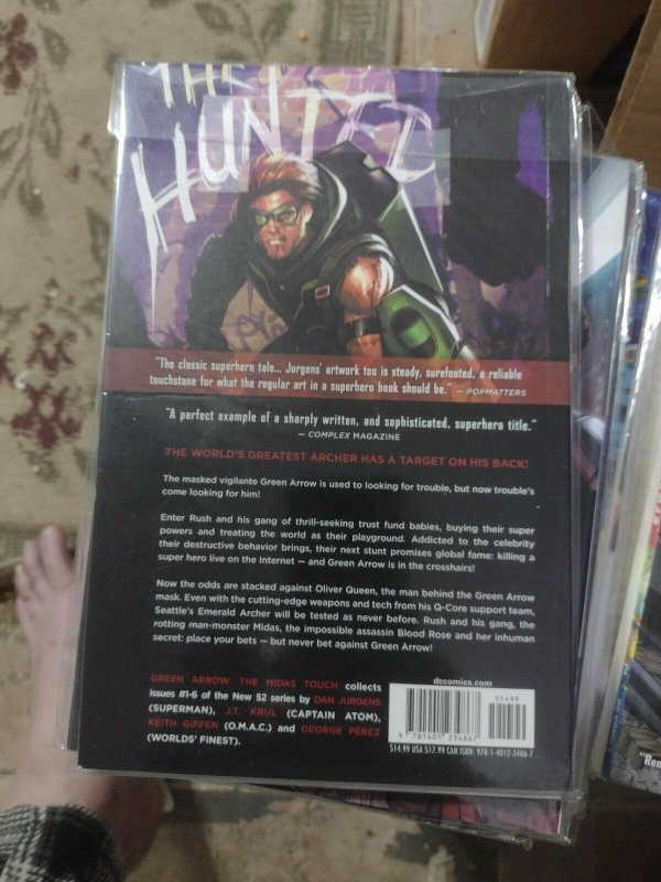 GREEN ARROW TPB VOL 1 THE MIDAS TOUCH DC THE NEW 52 JURGENS