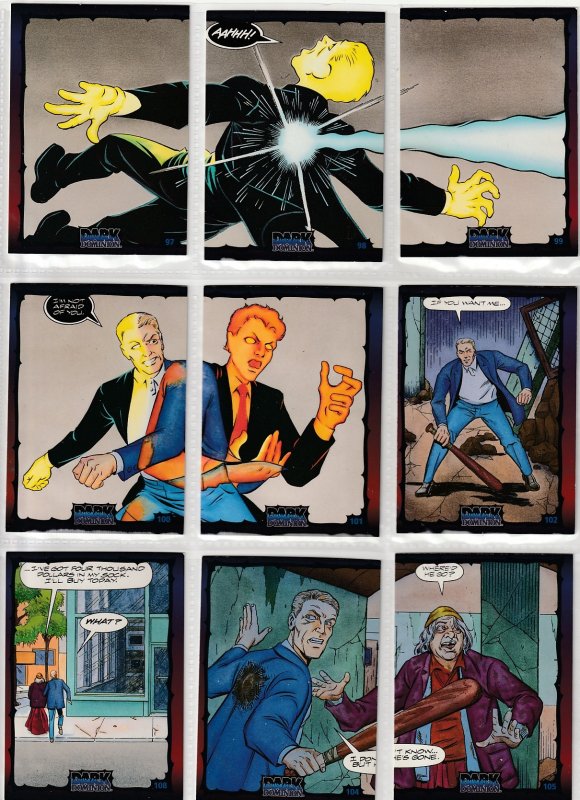 Dark Dominion # 0 Trading Cards  Rare Steve Ditko painted art ! 128 Cards !