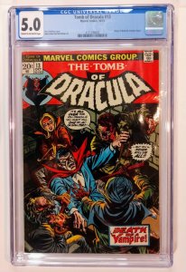 Tomb of Dracula #13,  Origin of Blade 