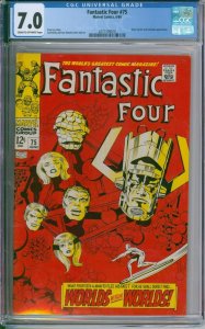 Marvel Comics Fantastic Four #75 CGC 7.0