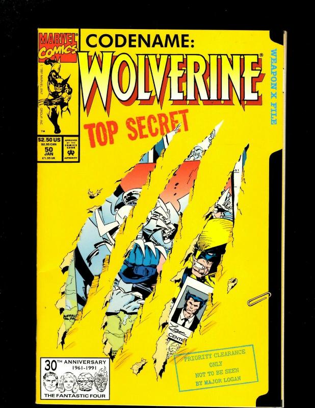  Lot of 12 Wolverine Marvel Comics #47 47 48 49 50 51 53 54 60 61 65 66 HY7