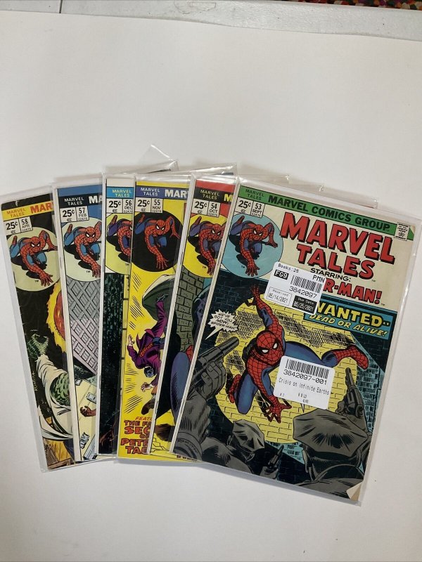 Marvel Tales 53-58 Lot run set Fine to Very Fine fn to vf 6.0-8.0 Marvel