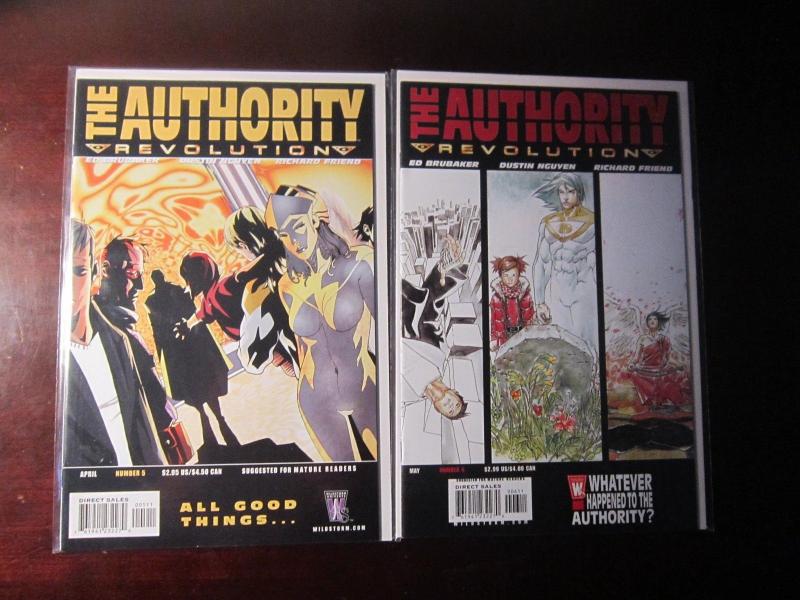 The Authority Revolution #1-12 Set - VF - 2004