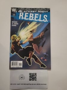 R.E.B.E.LS. #11 VF-NM DC Comic Blackest Night 34 MS31