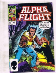 Lot Of 8 Alpha Flight Marvel Comic Books # 13 14 16 17 18 19 20 21 X-Men J238