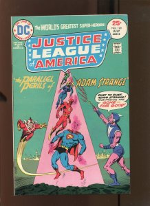 JUSTICE LEAGUE OF AMERICA #120 - ADAM STRANGE APPEARANCE  (8.5) 1975