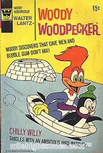 WOODY WOODPECKER (1962 Series)  (GOLD KEY) #121 WHITMAN Very Good Comics Book