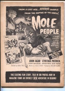 Mole People !964-Warren Fumetti style-film pix & word balloons-John Agar0Cynt...