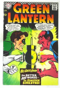 Green Lantern (1960 series)  #52, Fine- (Actual scan)