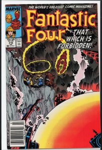 Fantastic Four #316 Newsstand Edition (1988) Fantastic Four