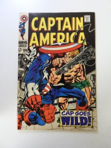 Captain America #106 (1968) VF- condition