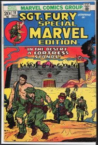 Special Marvel edition #14 (1973) Sgt. Fury and His Howling Commandos