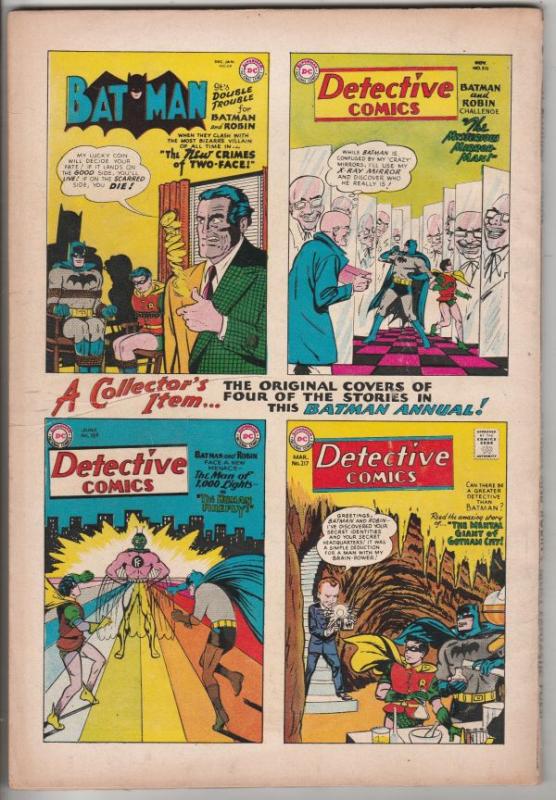 Batman Annual #3 (Jul-62) FN+ Mid-High-Grade Batman