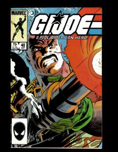 Lot of 12 GI Joe Marvel Comic Books #2 5 25 27 31 32 36 39 40 43 44 45 J411