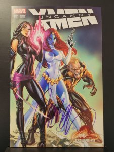 Uncanny X-Men #1 - Signed J. Scott Campbell / Encased (9.2ob) 2016