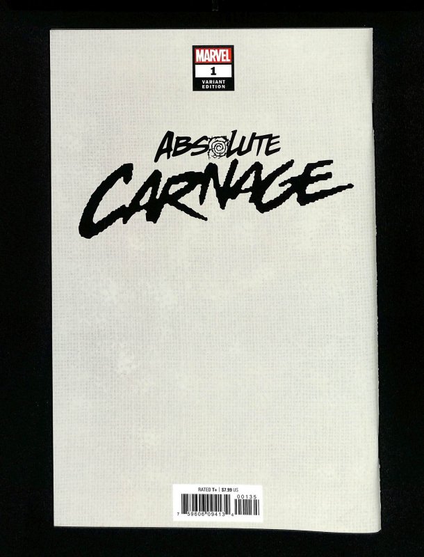 Absolute Carnage #1 Kirkham Virgin Variant