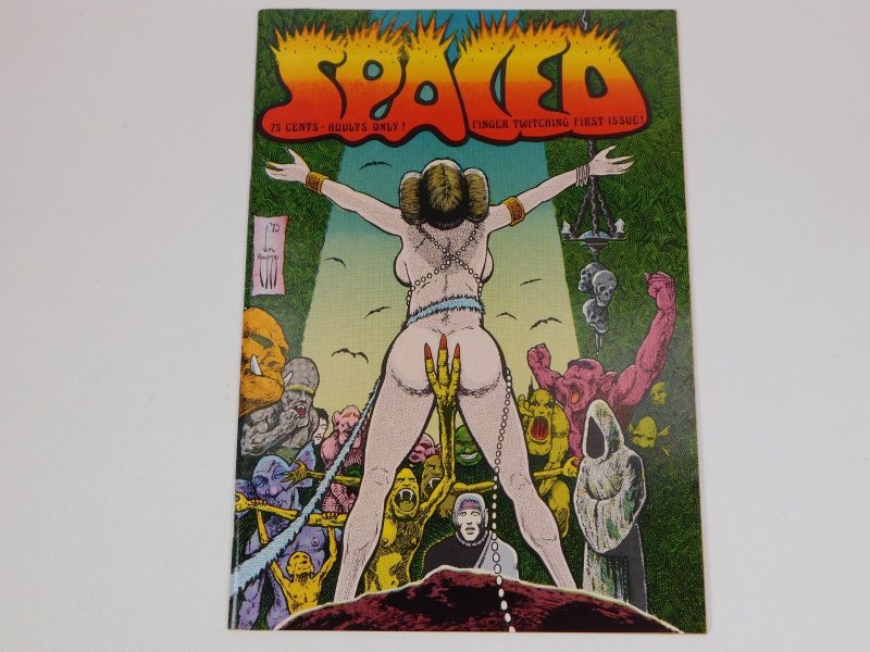 SPACED #1 Underground Comics - Princess Lea Cover - High Grade 1st Print Comix