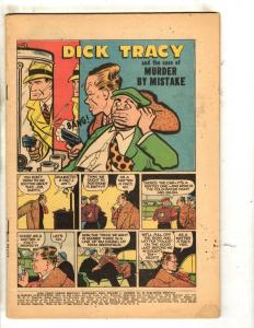 Lot Of 5 Comics Wilbur # 9 + Target # 2 + Roundup # 4 + Dick Tracy # 72 68 JL32