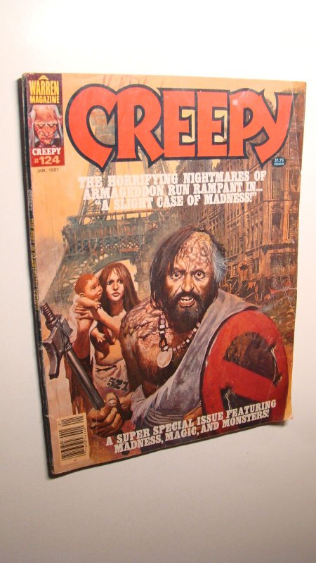 CREEPY 124 *SOLID COPY* WARREN PUBLISHING JONES MAYERIK MARCOS ART 