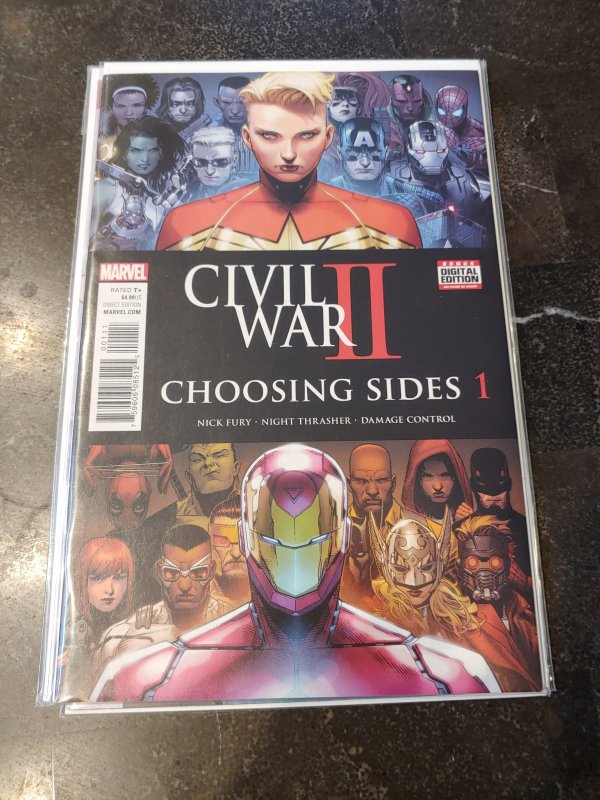 Civil War II: Eligiendo Bando #1 (2016)