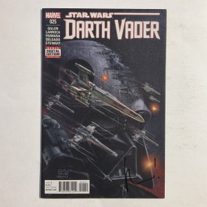 Star Wars Darth Vader 25 1016 Signed by Keron Gillen Marvel NM near mint