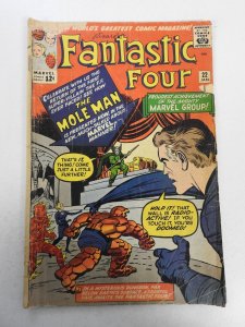 Fantastic Four #22 (1964) FR Condition see desc
