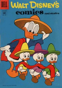 Walt Disney's Comics and Stories #208 GD ; Dell | low grade comic January 1958 D