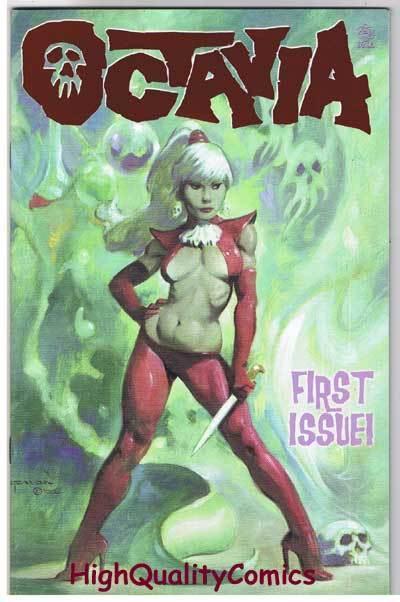 OCTAVIA #1, NM, Limited Red Foil, Mike Hoffman, 2003, more Variants in store