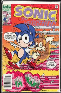 Sonic the Hedgehog #3 Newsstand Edition (1993) Sonic the Hedgehog [Key Issue]