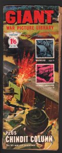 Giant War Picture Library #23 1964-wraparound WWII cover-U.K. published-G-
