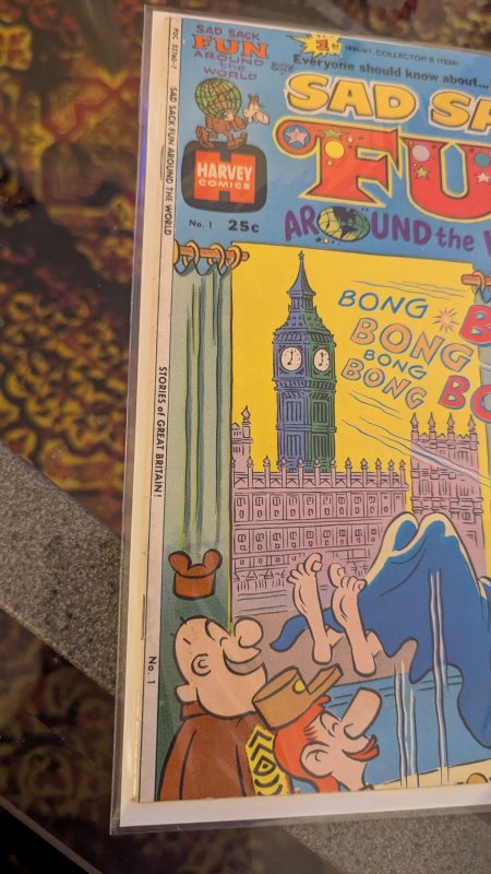Sad Sack Fun Around the World! #1 (1974) Harvey Comics