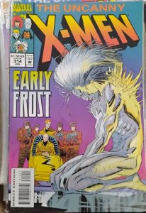 UNCANNY X-MEN # 314  1994 MARVEL DISNEY EMMA FROST ICEMAN  HELLIONS DEAD