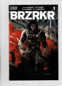 BRZRKR #1 (2021) NM+ (9.6) KEY Written by Keanu Reeves and Matt Kindt. (d)